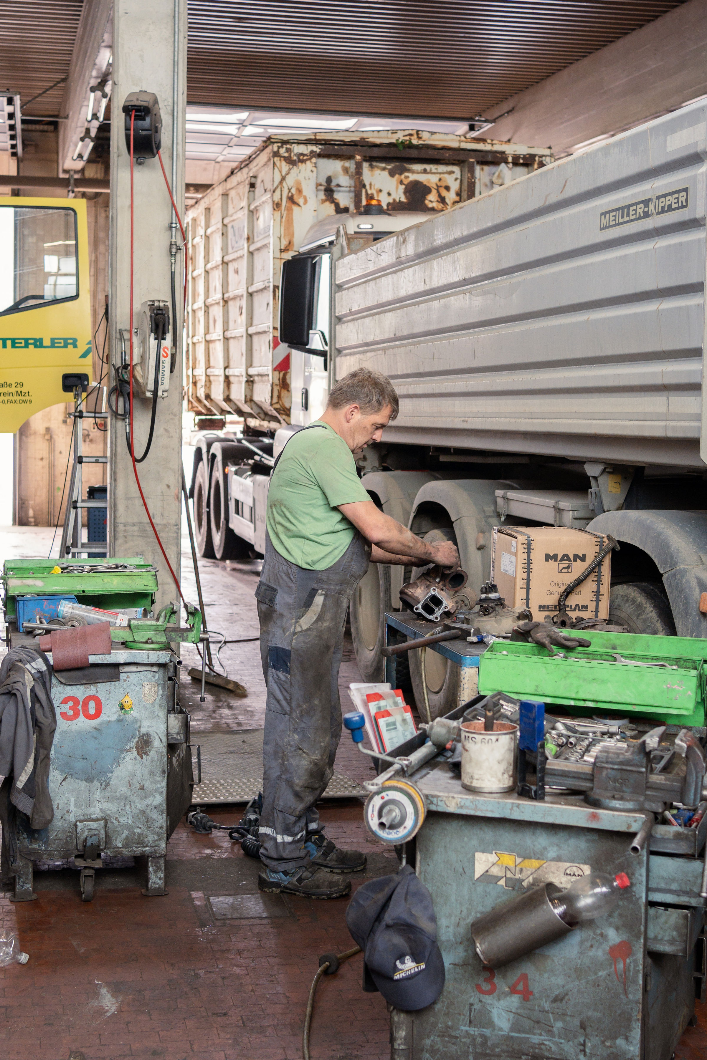 Einblicke hinter unsere Kulissen - die MAN Werkstatt in St. Lorenzen / LKW Werkstatt in der Steiermark