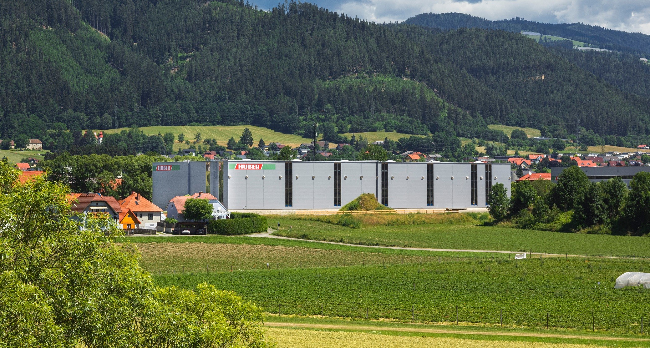 Lagerhalle der Spedition Huber in St. Lorenzen im Mürztal