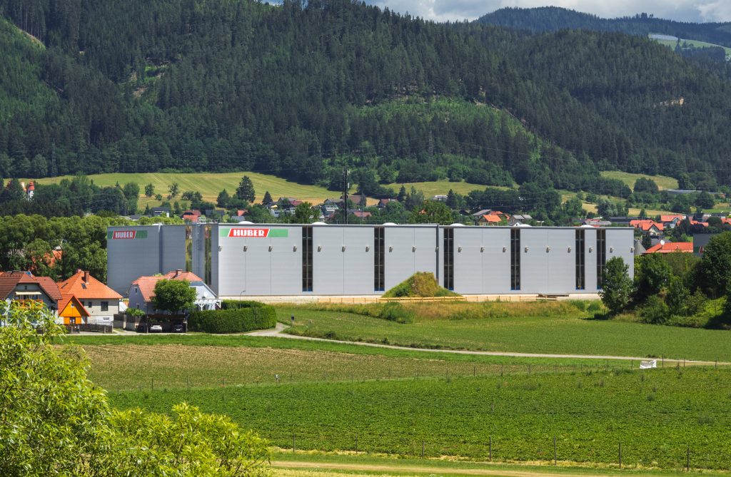 Lagerhalle der Spedition Huber in St. Lorenzen im Mürztal